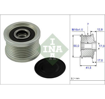 Předstihová spojka INA 535 0092 10