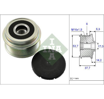 Předstihová spojka INA 535 0132 10