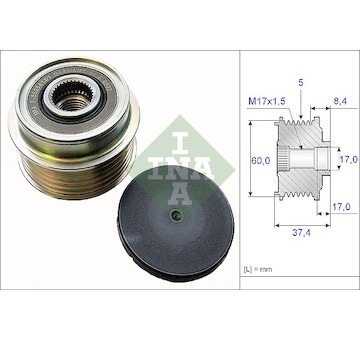Předstihová spojka INA 535 0152 10