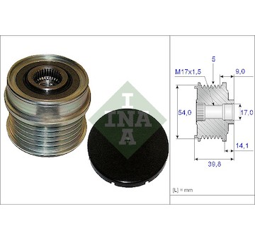 Předstihová spojka Schaeffler INA 535 0171 10