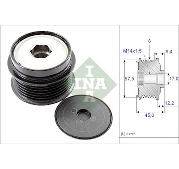 Předstihová spojka Schaeffler INA 535 0174 10