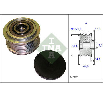 Předstihová spojka INA 535 0207 10