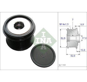 Předstihová spojka Schaeffler INA 535 0209 10