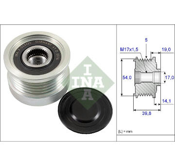 Předstihová spojka INA 535 0221 10