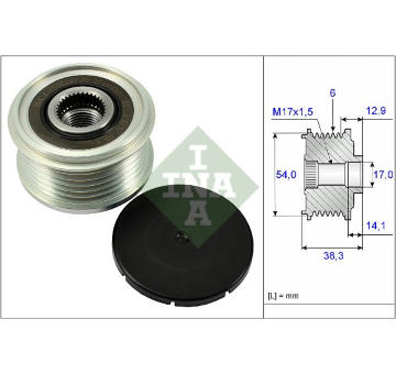 Předstihová spojka Schaeffler INA 535 0264 10