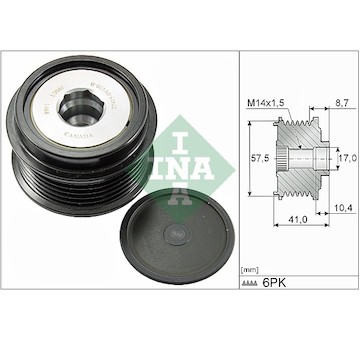 Předstihová spojka Schaeffler INA 535 0282 10