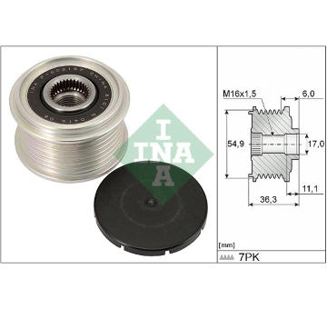 Předstihová spojka Schaeffler INA 535 0298 10