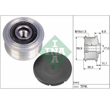 Předstihová spojka INA 535 0309 10