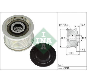 Předstihová spojka Schaeffler INA 535 0317 10