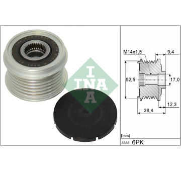 Předstihová spojka Schaeffler INA 535 0329 10