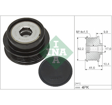 Předstihová spojka Schaeffler INA 535 0338 10