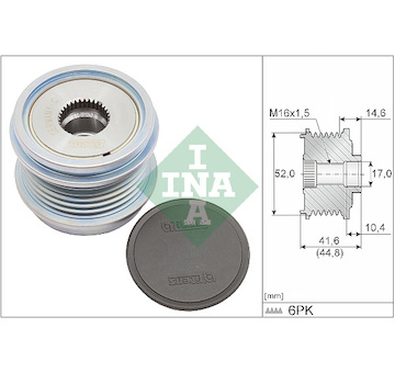 Předstihová spojka INA 535 0343 10