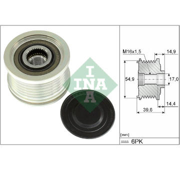 Předstihová spojka INA 535 0368 10