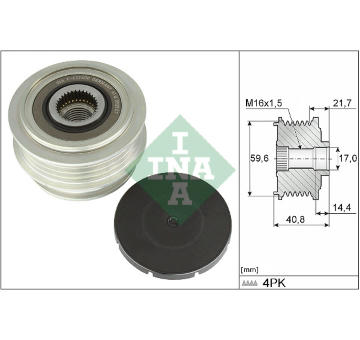 Předstihová spojka Schaeffler INA 535 0371 10