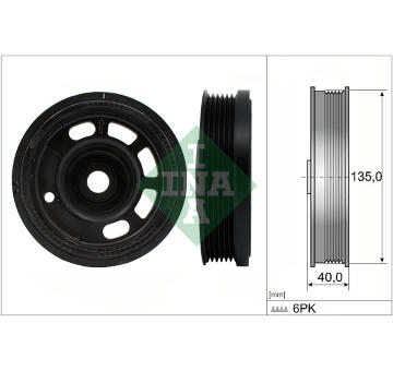 remenice, klikovy hridel Schaeffler INA 544 0172 10