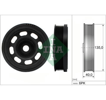 remenice, klikovy hridel Schaeffler INA 544 0184 10