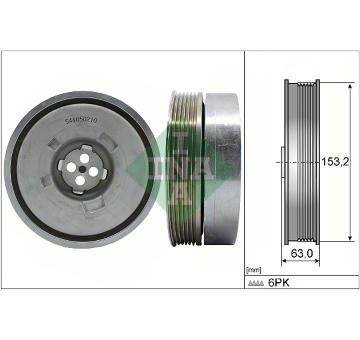 remenice, klikovy hridel Schaeffler INA 544 0502 10