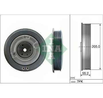 Řemenice, klikový hřídel Schaeffler INA 544 0506 10