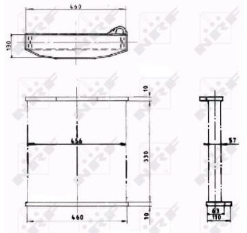 chladici mrizka NRF 1001