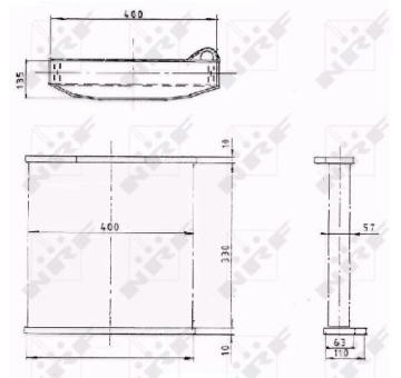 chladici mrizka NRF 1003
