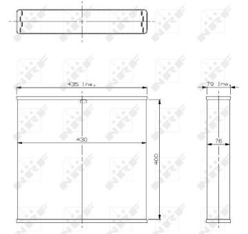 chladici mrizka NRF 2372