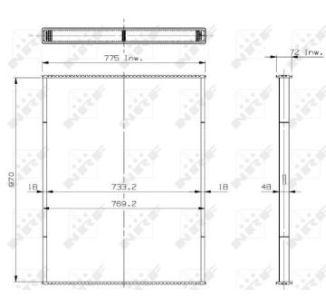 chladici mrizka NRF 29560