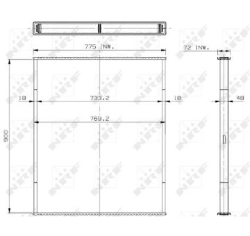 chladici mrizka NRF 29568