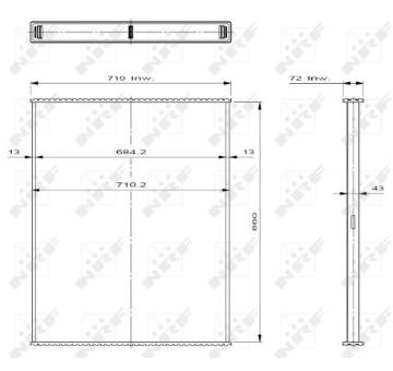 chladici mrizka NRF 29598