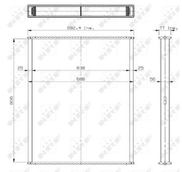 chladici mrizka NRF 29908