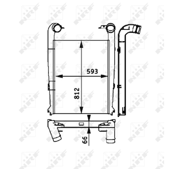 Chladič turba NRF 30216X