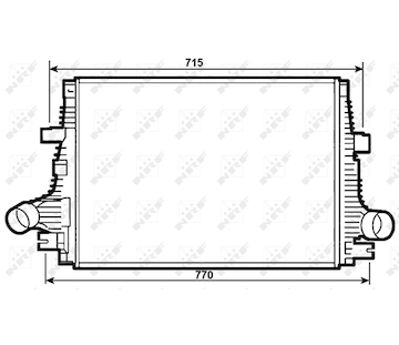 Chladič turba NRF 30284