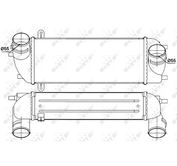 Chladič turba NRF 30338