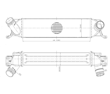 chladič turba NRF 309062