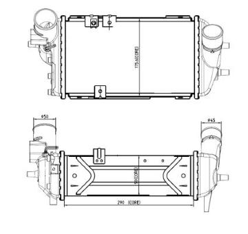 Chladič turba NRF 309063