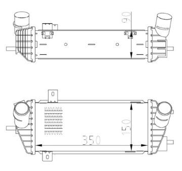 Chladič turba NRF 309070