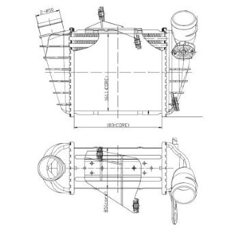 chladič turba NRF 309073