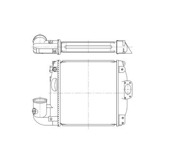 Chladič turba NRF 309094