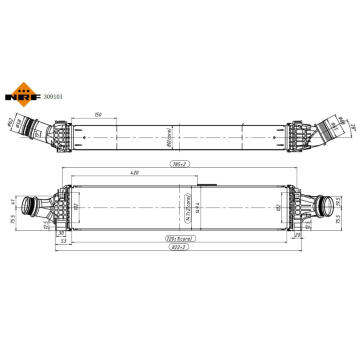 chladič turba NRF 309101