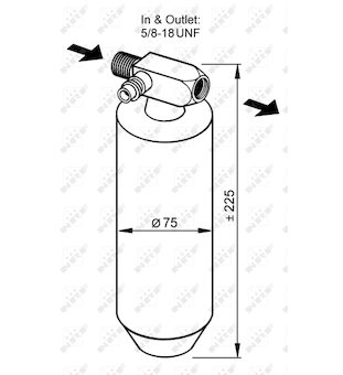 Susarna, klimatizace NRF 33079