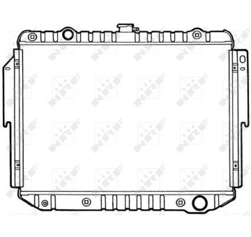 Chladič, chlazení motoru NRF 50349