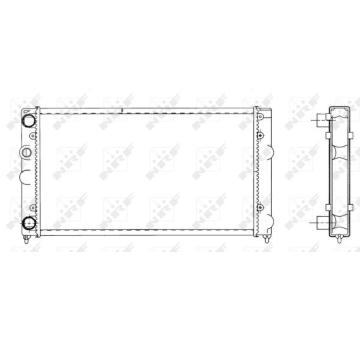 Chladič, chlazení motoru NRF 519501
