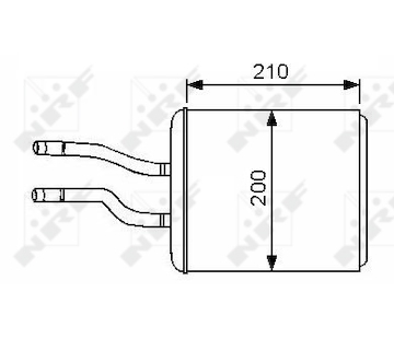 Vymenik tepla, Vnitrni vytapeni NRF 53244