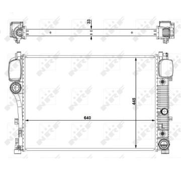 Chladič, chlazení motoru NRF53839