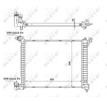 Chladič, chlazení motoru NRF53841