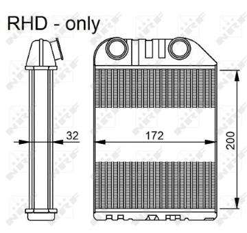 Vymenik tepla, Vnitrni vytapeni NRF 54286