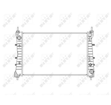 Chladič motora NRF 54503