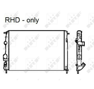 Chladič, chlazení motoru NRF 58326