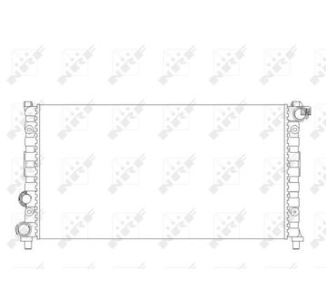 Chladič, chlazení motoru NRF 58765