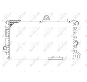 Chladič, chlazení motoru NRF 58809