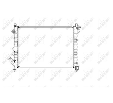 Chladič, chlazení motoru NRF 58943